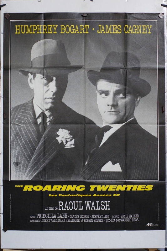 ROARING TWENTIES Original Movie Poster 120X160 HUMPHREY BOGART