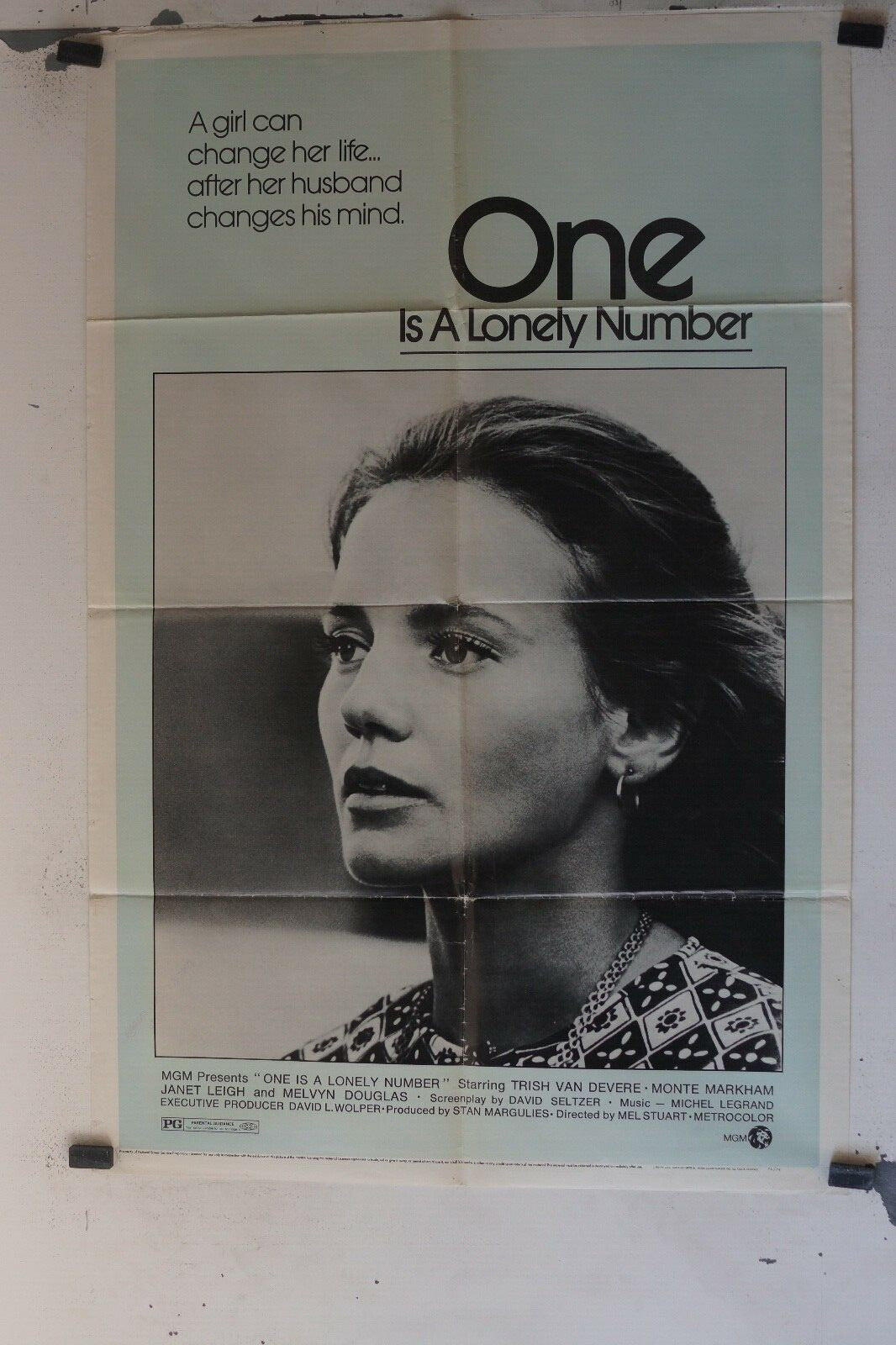 ONE IS A LONELY NUMBER ORIGINAL 69x103