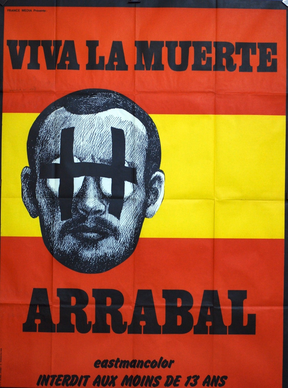 VIVA LA MUERTE ARRABEL POSTER ORIGINAL120x160 Françoise Arnoul