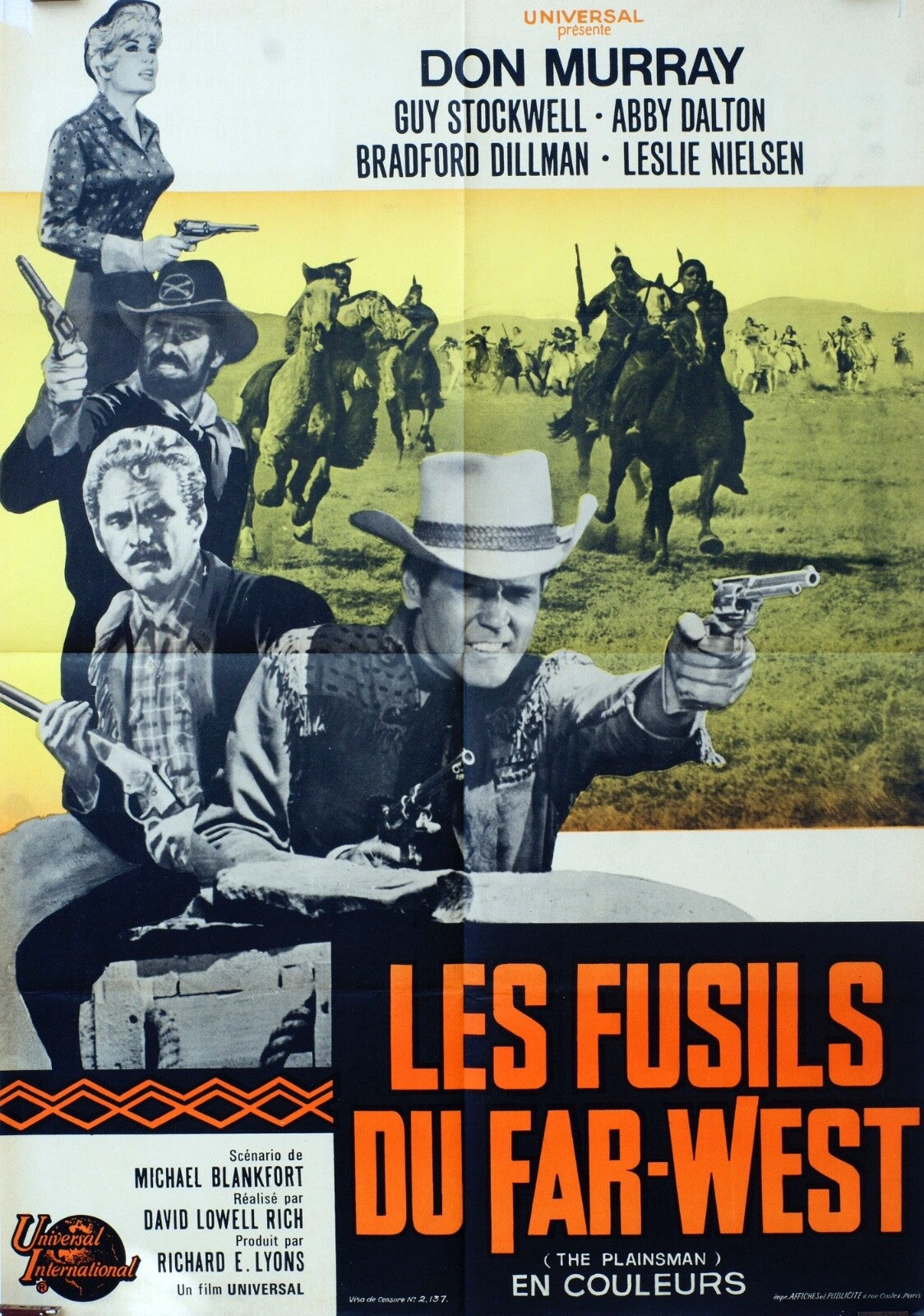 LES FUSILS DU FAR-WEST (French Version) ORIGINAL The Plainsman