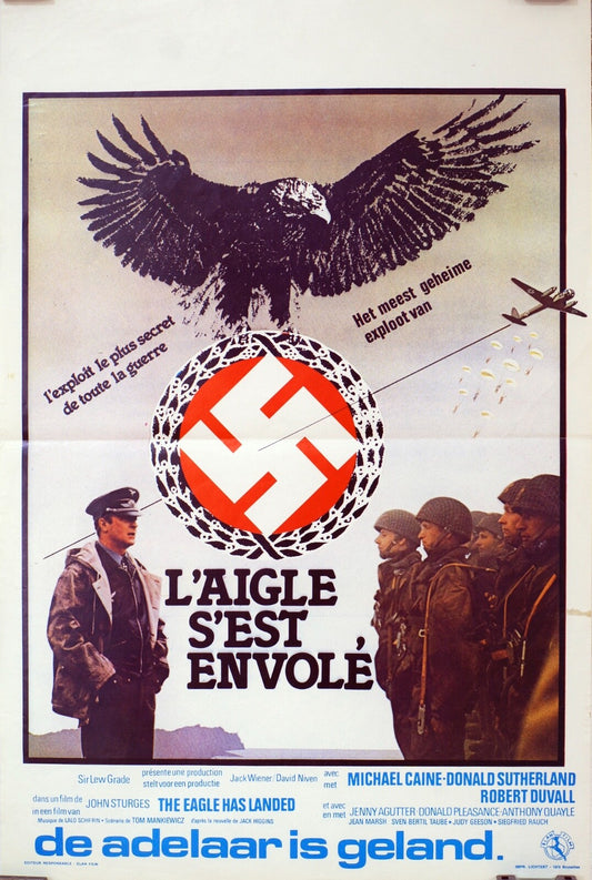 L'AIGLE S’EST ENVOLE (BELGIAN VERSION) ORIGINAL THE EAGLE HAS LANDED 