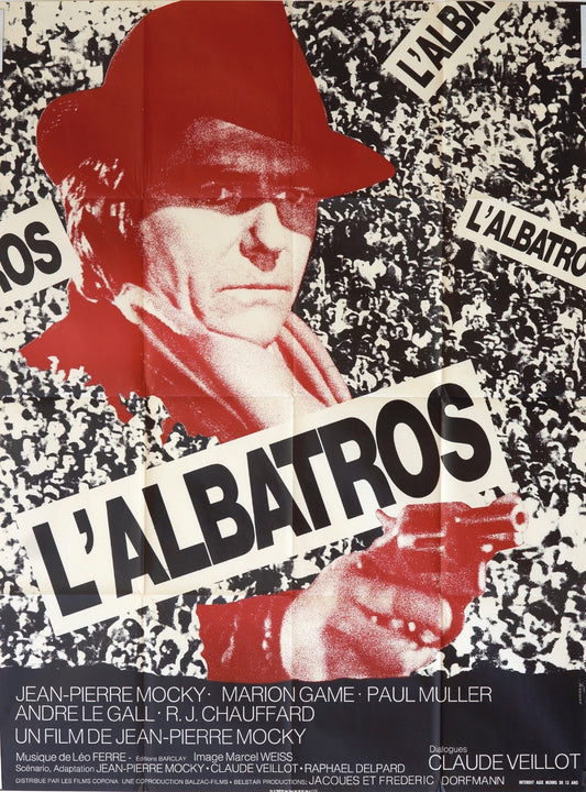 L’ALBATROS JEAN-PIERRE MOCKY movie poster ORIGINAL 120x16