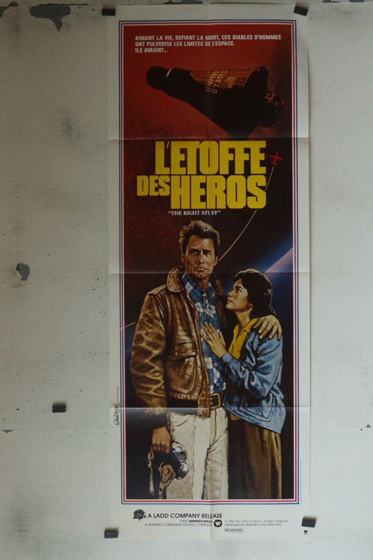 L’ÉTOFFE DES HÉROS MOVIE POSTER ORIGINAL 60x160