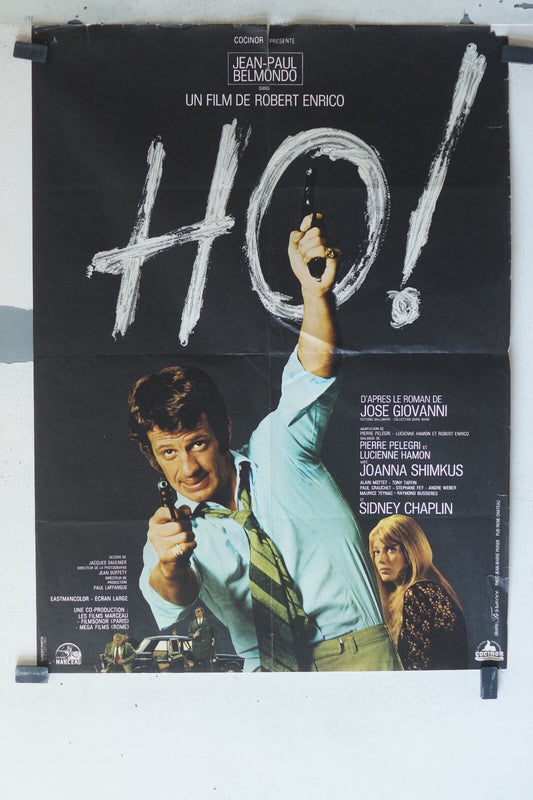 HO !MOVIE POSTER ORIGINAL (60X80) Jean-Paul Belmondo , Sidney Chaplin
