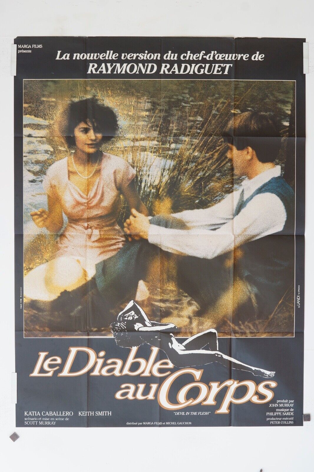 LE DIABLE AU CORPS, KATIA CABALLERO, MOVIE POSTER ORIGINAL 120x160