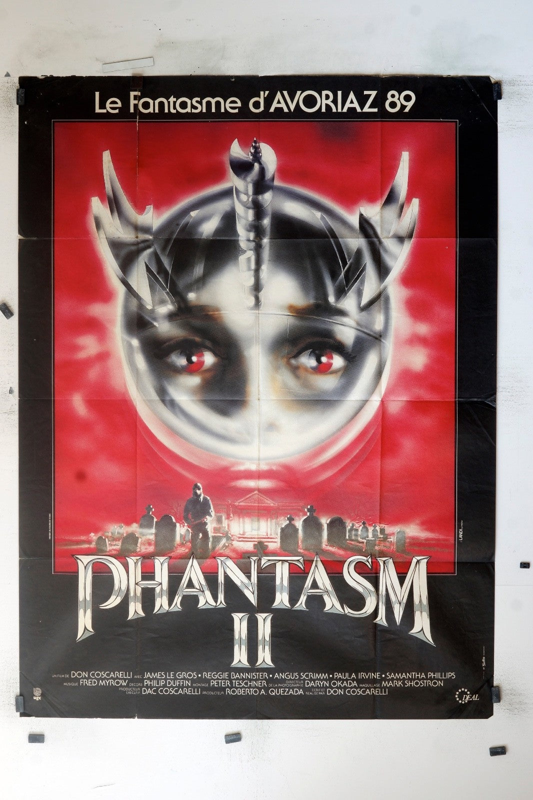 PHANTASM II JAMES LE GROS MOVIE POSTER ORIGINAL (120x160)