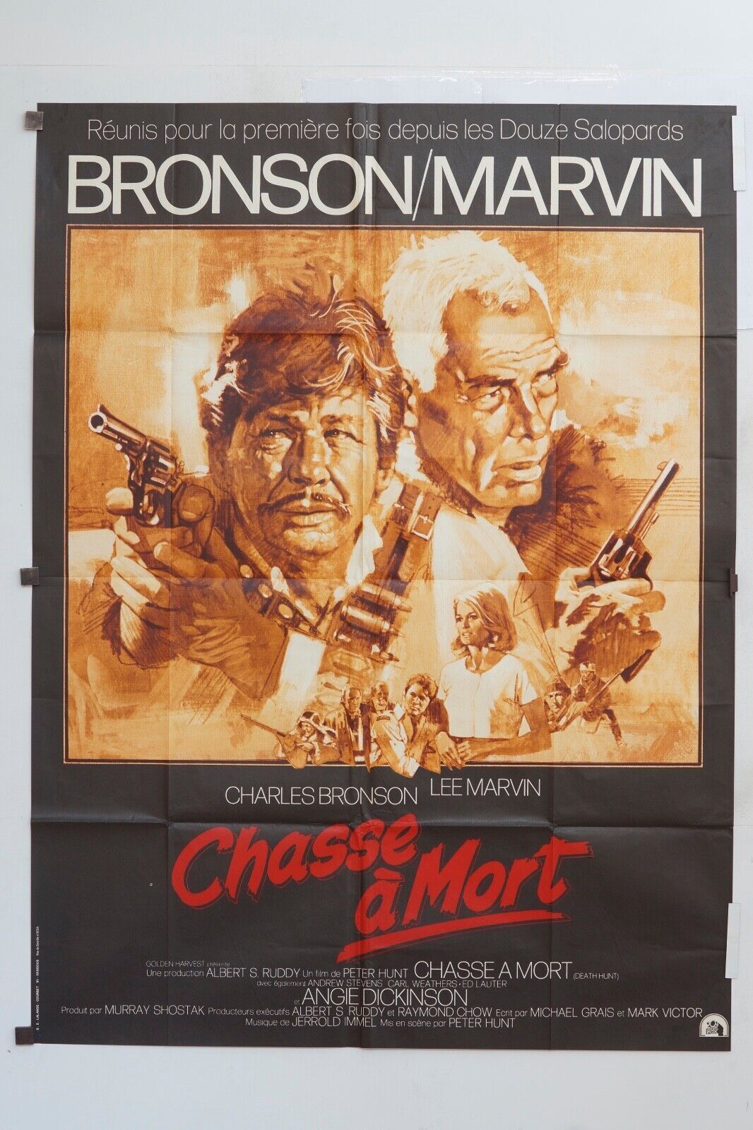CHASSE À MORT MOVIE POSTER ORIGINAL 120x160 BRONSON