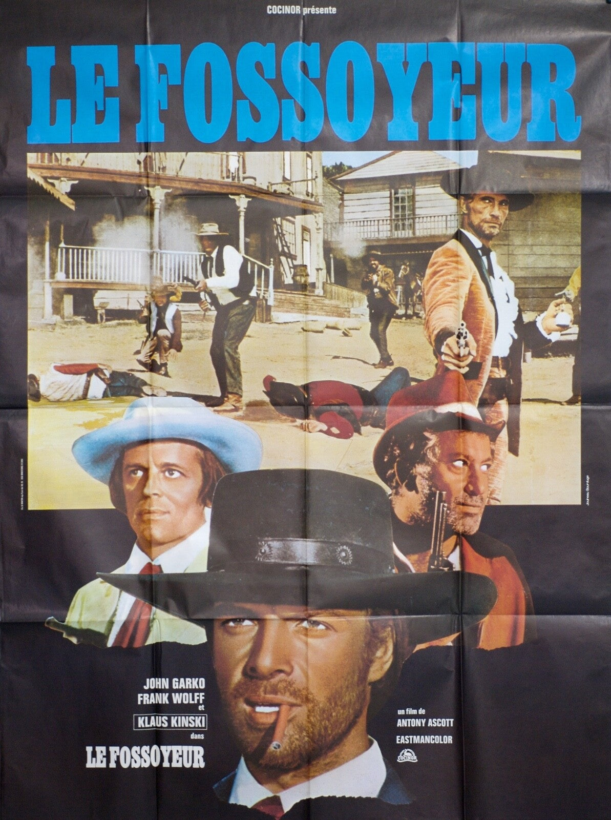 LE FOSSOYEUR (French Version) ORIGINAL 120x160 Sono sartana il vostro Becchino 