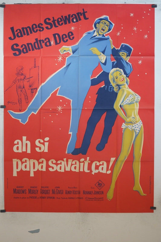 AH SI PAPA SAVAIT ÇA ! MOVIE POSTER ORIGINAL(120x160 Take)Her , She’s Mine,