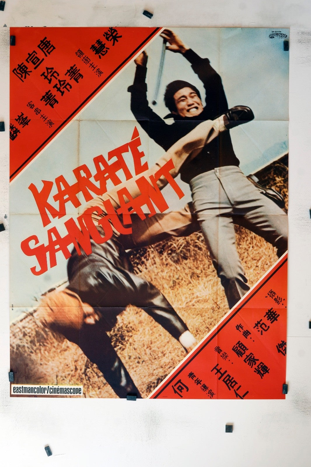 KARATÉ SANGLANT MOVIE POSTER ORIGINAL 120x160