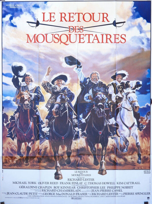 LE RETOUR DES MOUSQUETAIRES MOVIE POSTER ORIGINAL 120x160 MONICELLI