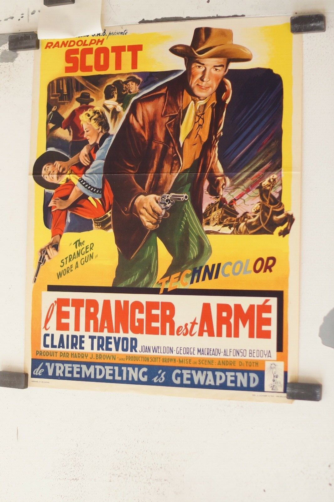 ETRANGER EST ARME (L’) (Belge) ORIGINAL 30x55