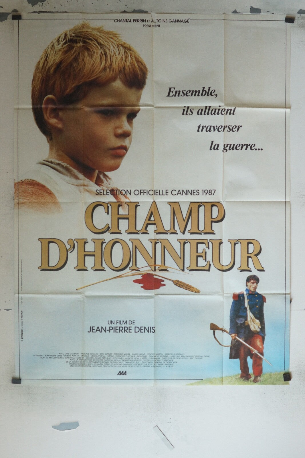CHAMP D’HONNEUR ORIGINAL 120x160 JÉRÉMY IRONS