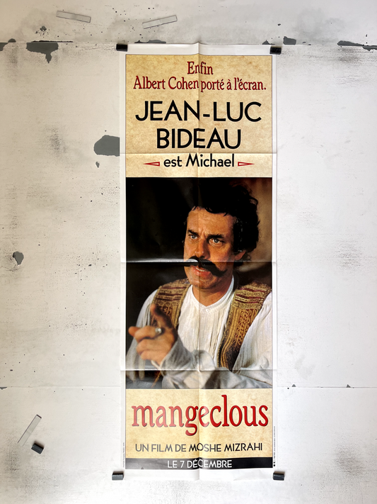 MANGECLOUS, MOVIE POSTER ORIGINAL 60x160, JEAN-LUC BIDEAU