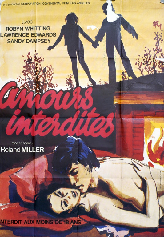 AMOURS INTERDITES ROBIN WHITTING movie poster ORIGINAL 120x160