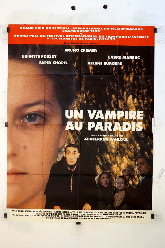 UN VAMPIRE AU PARADIS BRIGITTE FOSSEY MOVIE POSTER 120x160