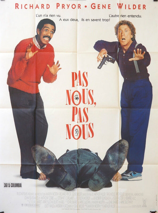 PAS NOUS PAS NOUS MOVIE POSTER ORIGINAL 120x160 RICHARD PRYOR