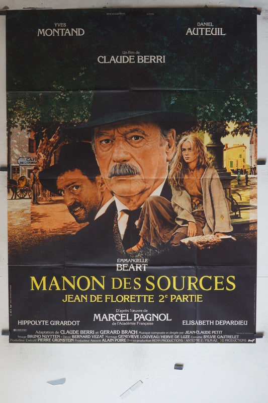 MANON DES SOURCES JEAN DE FLORETTE 2E PARTIE POSTER MOVIE ORIGINAL120x160 
