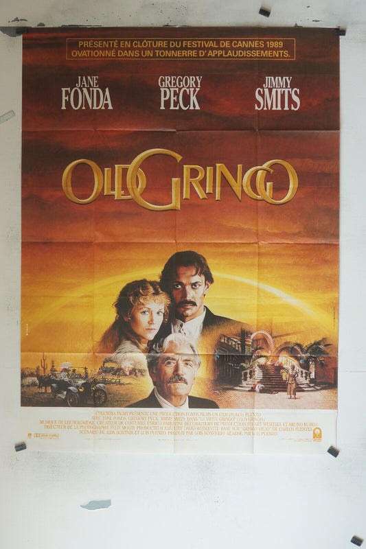 OLD GRINGO ORIGINAL 120x160 JANE FONDA – GREGORY PECK