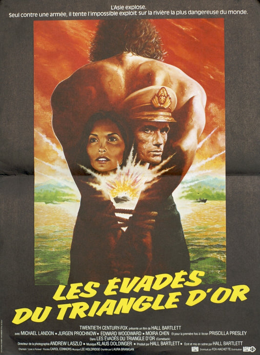 LES EVADES DU TRIANGLE D’OR (French Version) Love is forever ORIGINAL 40x60