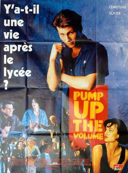 PUMP UP THE VOUME ORIGINAL MOVIE POSTER 120x160  CHRISTIAN SLATER