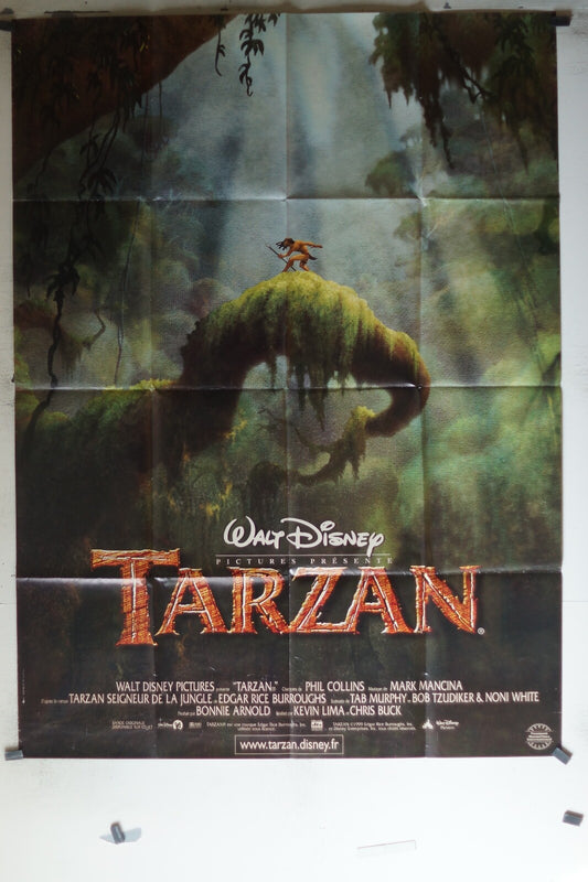 TARZAN ORIGINAL MOVIE POSTER 120x160 Walt Disney Pictures 