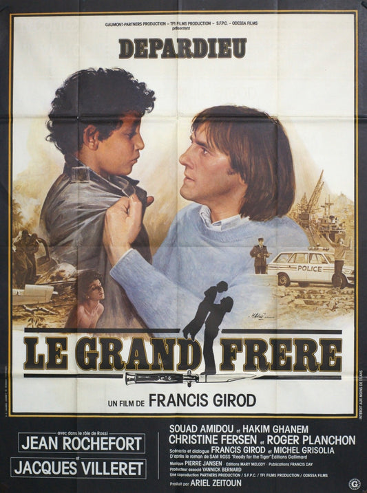 LE GRAND FRÈRE DEPARDIEU MOVIE POSTER ORIGINAL 120x160