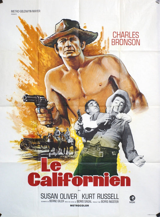 LE CALIFORNIEN MOVIE POSTER ORIGINAL 120x160