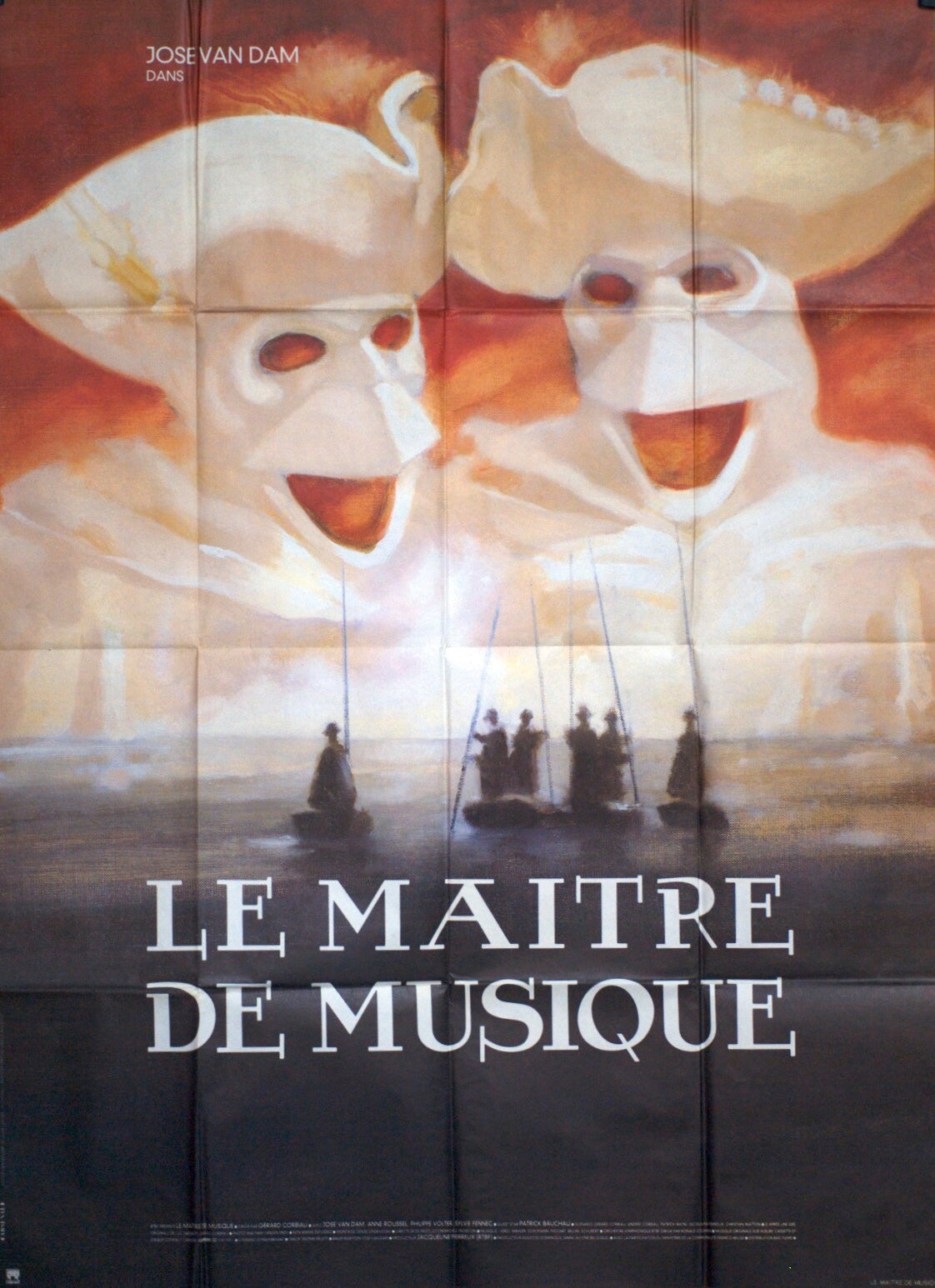 LE MAITRE DE MUSIQUE MOVIE POSTER ORIGINAL 120x160