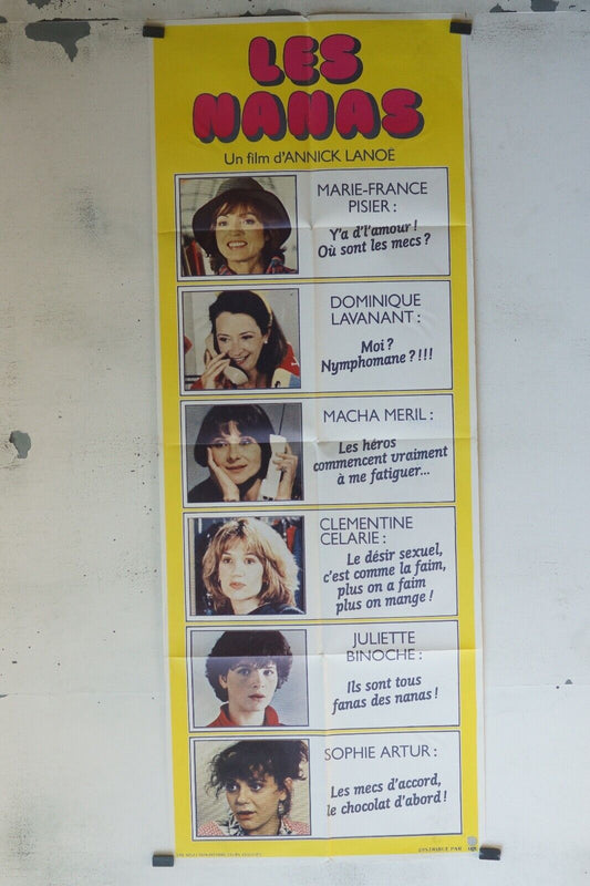 LES NANAS POSTER ORIGINAL 60x160 ANNICK LANOE