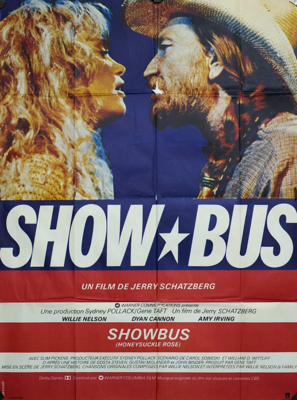 SHOW BUS JERRY SCHATZBERG MOVIE POSTER ORIGINAL 120x160