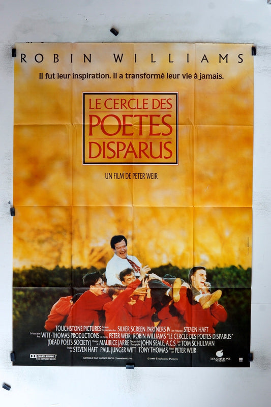 LE CERCLE DES POÈTES DISPARUS ROBIN WILLIAMS ORIGINAL MOVIE POSTER 120x160
