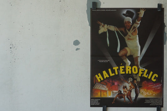 HALTÉROFLIC POSTER ORIGINAL (40X60) SERGE AVEDIKIAN