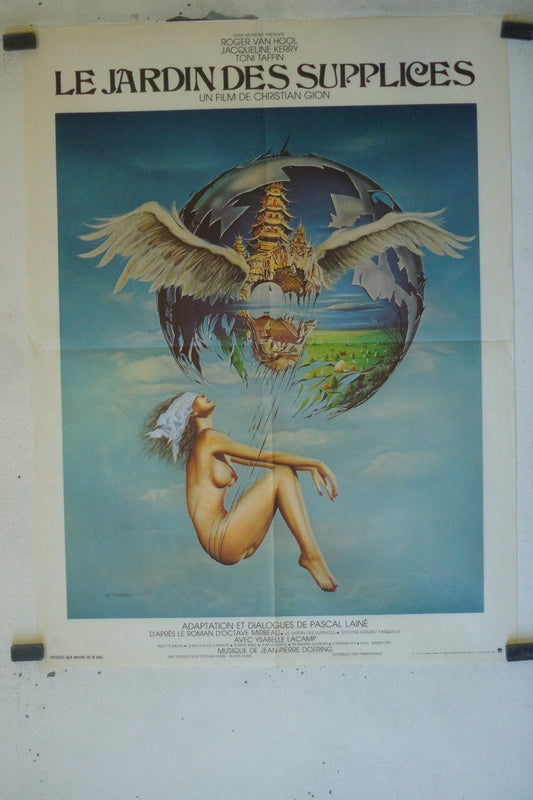 LES JARDINS DES SUPLLICES MOVIE POSTER ORIGINAL (60X80) YSABELLE LACAMP