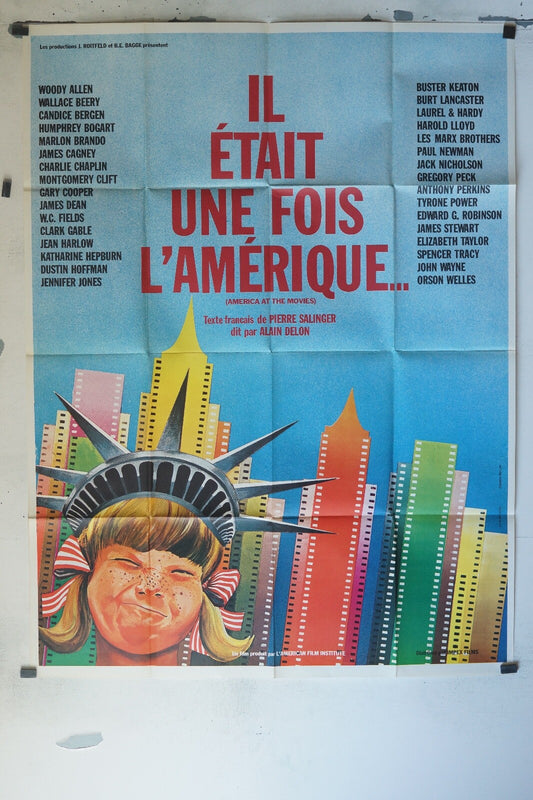 IL ETAIT UNE FOIS L’AMÉRIQUE…MOVIE POSTER ORIGINAL 120x160 WOODY ALLEN