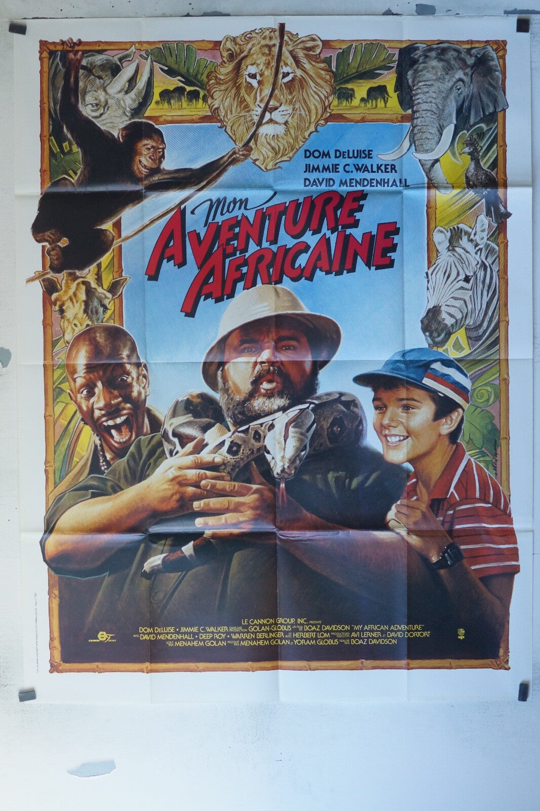SHOCKING MOVIE POSTER ORIGINAL 120x160 DOM DELUISE