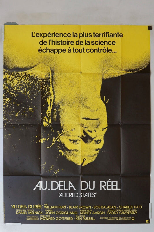 AU-DELA DU RÉEL MOVIE POSTER ORIGINAL 120x160 WILLIAM HURT