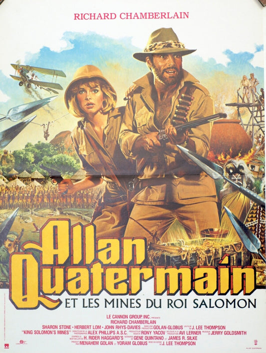  ALLAN QUATERMAIN et les mines du roi Salomon (French Edition) ORIGINAL 40x60