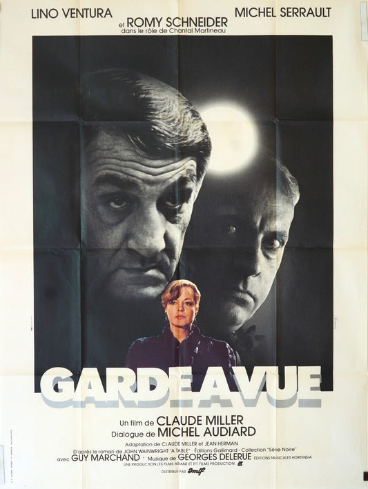 GARDE À VUE MOVIE POSTER ORIGINAL 120x160 LINO VENTURA