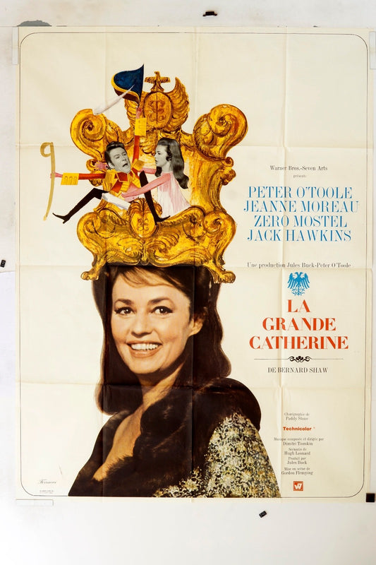 LA GRANDE CATHERINE  PETER O’TOOLE MOVIE POSTER ORIGINAL, 120X160