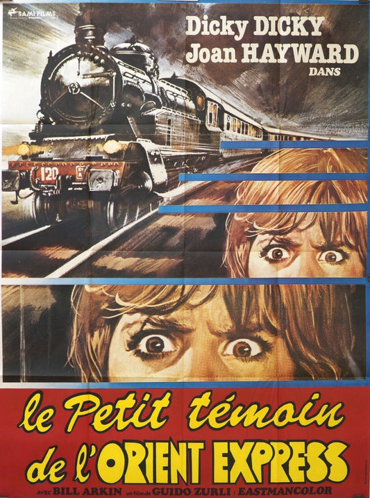 LE PETIT TÉMOIN DE L’ORIENT EXPRESS MOVIE POSTER ORIGINAL (120x160) DICKY DICKY