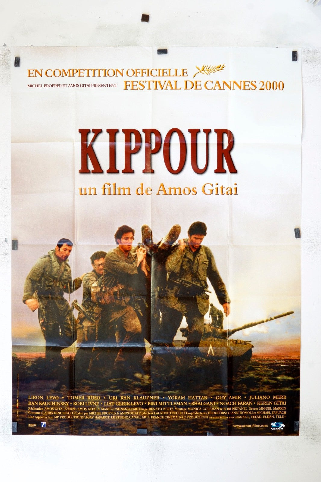 KIPPOUR  AMOS GITAI  MOVIE POSTER ORIGINAL 120x160