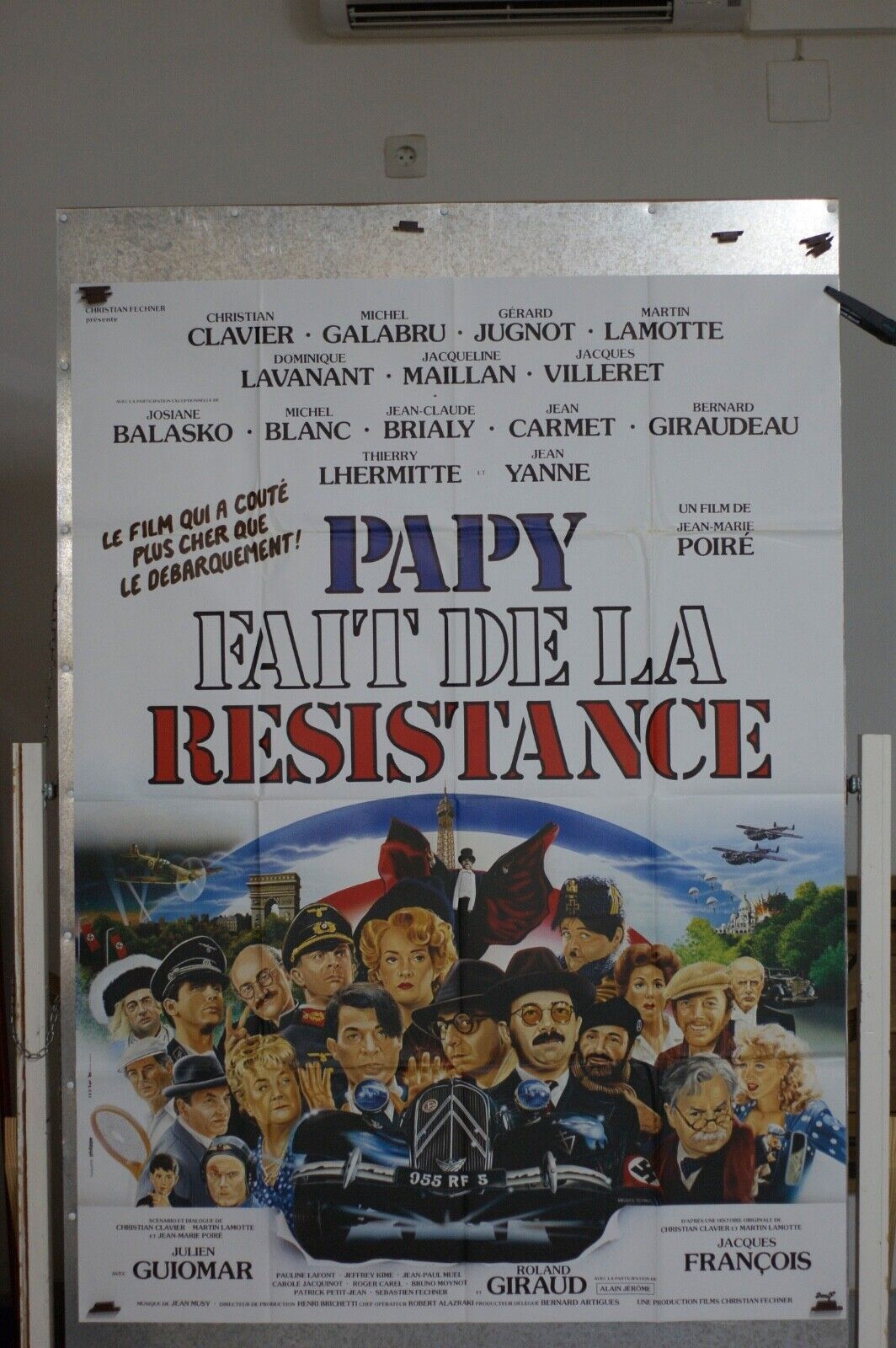 PAPY FAIT DE LA RÉSISTANCE MOVIE POSTER ORIGINAL 120x160 NADJA RESKI