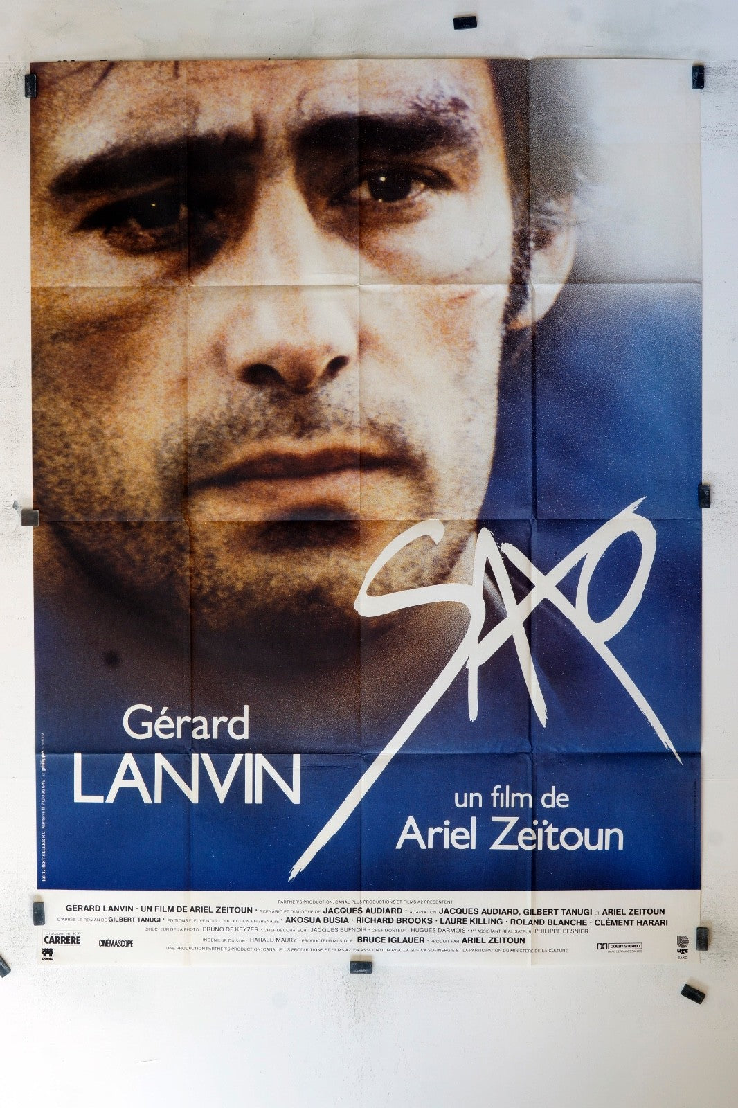 SAXO GÉRARD LANVIN MOVIE POSTER ORIGINAL 120x160