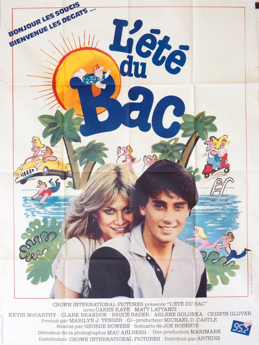 L’ÉTÉ DU BAC CAREN KAYE movie poster ORIGINAL 120x16