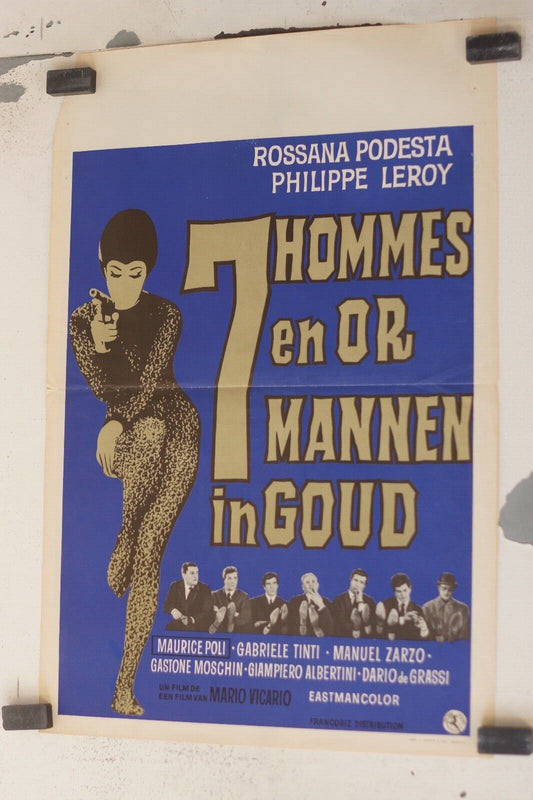 7 HOMMES EN OR (French Version) 30x55 Back from eternity 