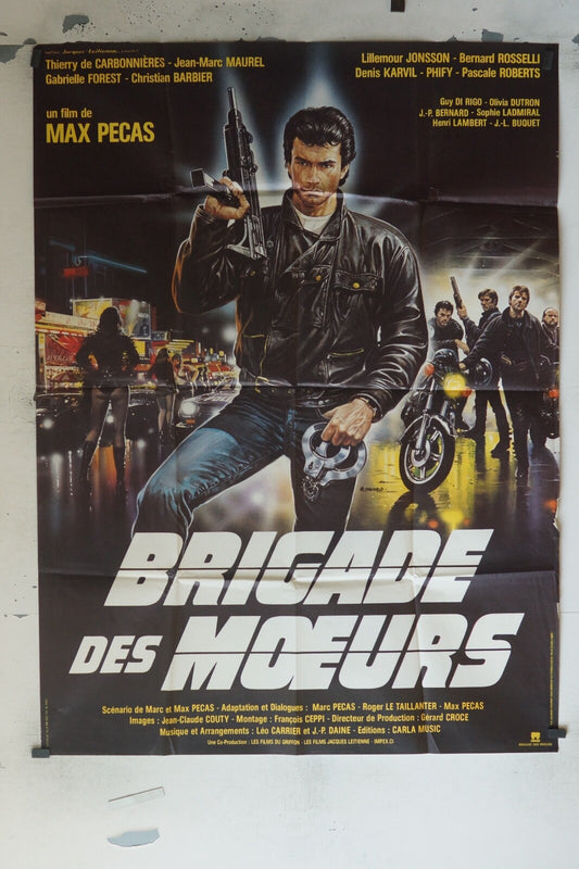 BRIGADE DES MŒURS ORIGINAL MOVIE POSTER 120x160 MAX PECAS