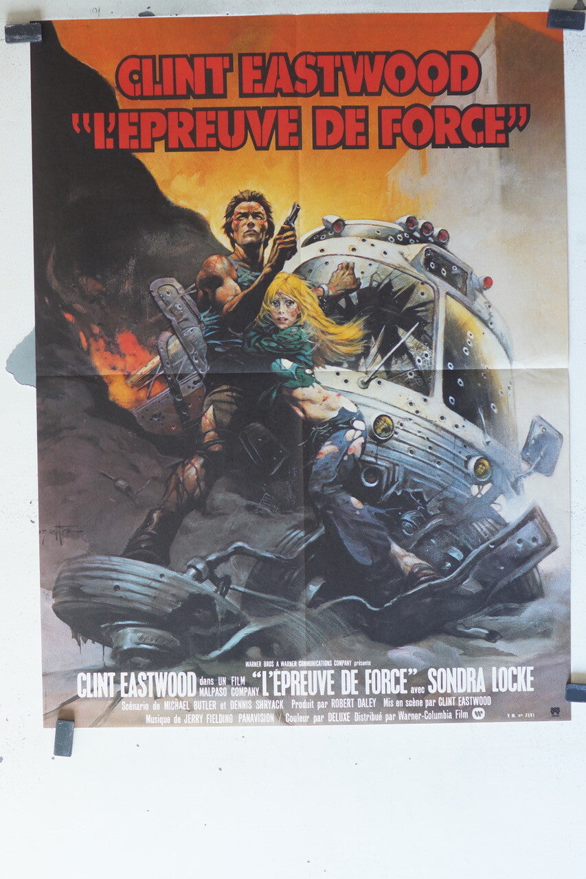 EPREUVE DE FORCE (L’) MOVIE POSTER ORIGINAL (60X80) Michael Bulter 