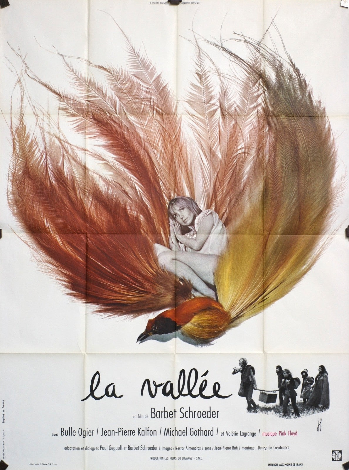 LA VALLÉE BULLE OGIER MOVIE POSTER ORIGINAL 120x160