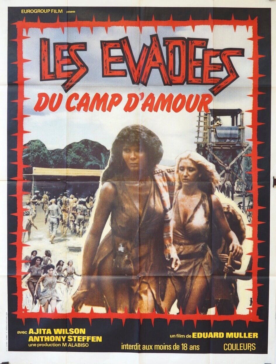 LES ÉVADÉS DU CAMP D’AMOUR MOVIE POSTER ORIGINAL 120x160 AJITA WILSON